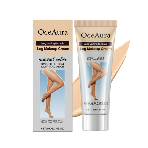 OceAura 自然色腿部遮瑕粉底霜 自然服帖清爽不黏腻修饰肤色粉底霜